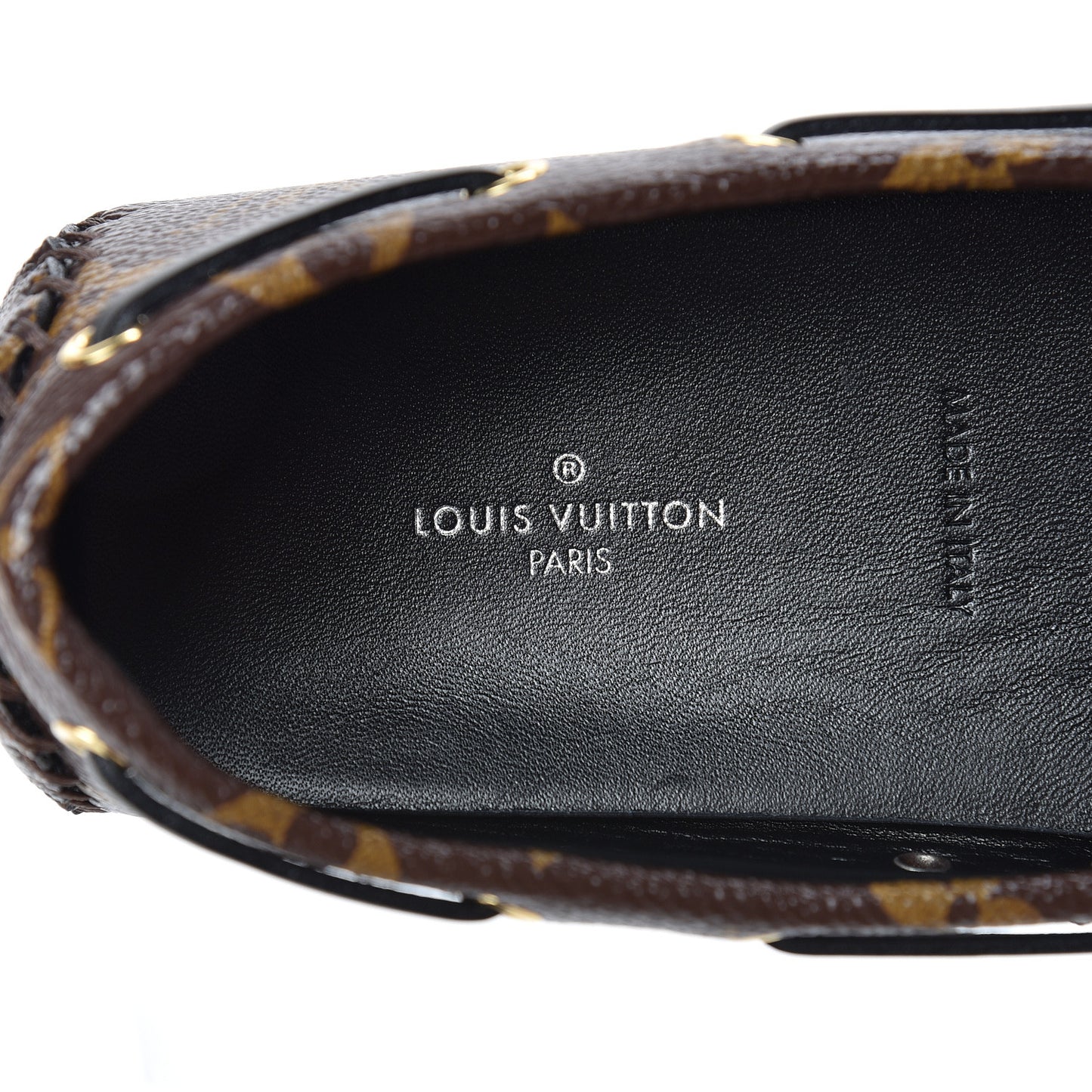 Patent Monogram Gloria Loafers 37.5
