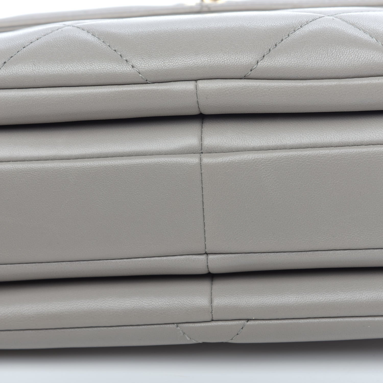 Chanel Lambskin Quilted Small Trendy CC Top Handle Flap Grey 9 of 10
