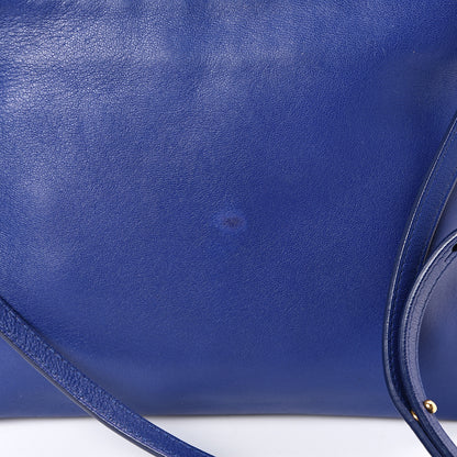 Celine Lambskin Large Trio Crossbody Bag Indigo 14 of 16