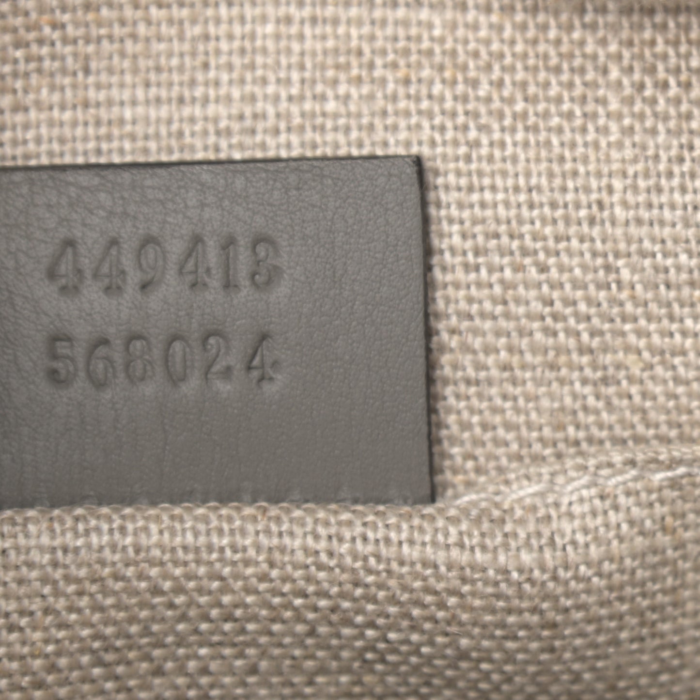 Microguccissima Mini Bree Messenger Bag Grey