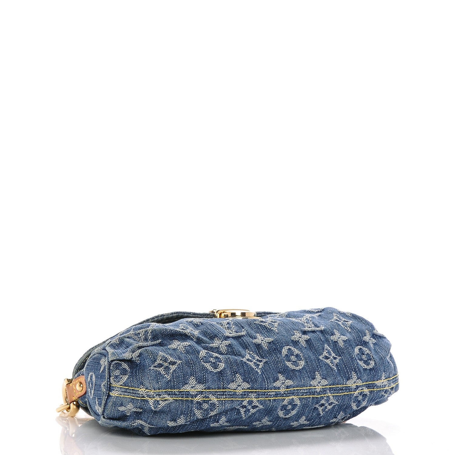 Louis Vuitton Monogram Denim Mini Pleaty Blue 4 of 6