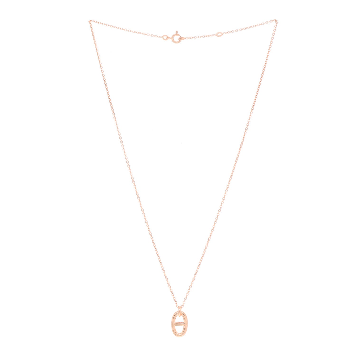 Hermes 18K Rose Gold PM Farandole Pendant Necklace 3 of 6