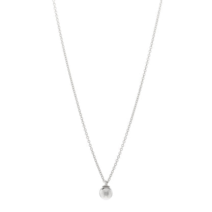 Tiffany Sterling Silver 8mm HardWear Ball Pendant Necklace 1 of 4