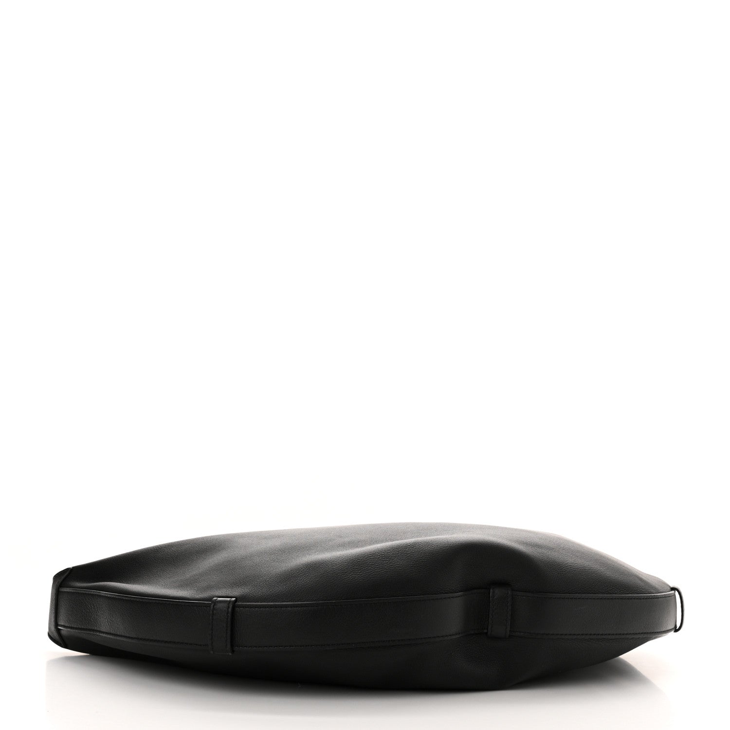 Celine Supple Calfskin Medium Strap Leandre Shoulder Bag Black 4 of 9