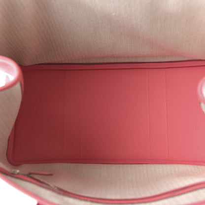 Hermes Epsom Garden Party 36 MM Rose Azalee 5 of 9