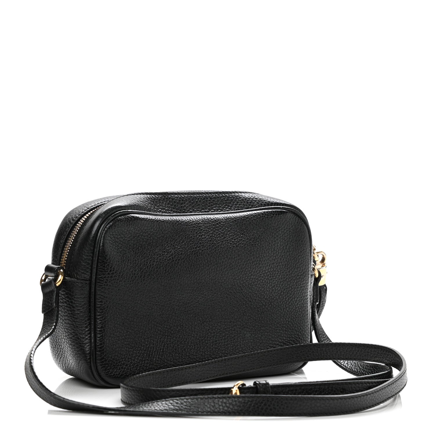 Gucci Pebbled Calfskin Small Soho Disco Bag Black 3 of 13