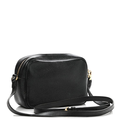 Gucci Pebbled Calfskin Small Soho Disco Bag Black 3 of 13