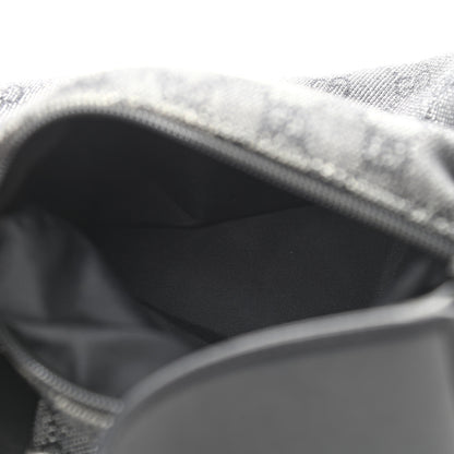 Gucci Denim Monogram GG Signature Shoulder Bag Black 5 of 11
