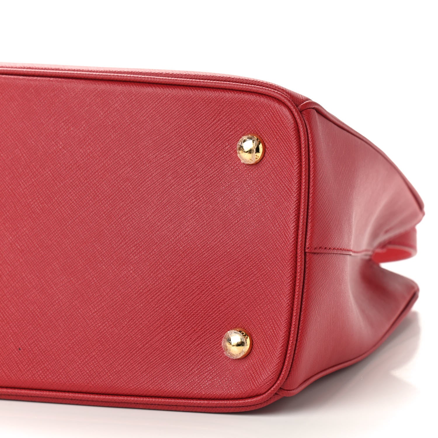 Prada Saffiano Lux Medium Tote Fuoco 5 of 8
