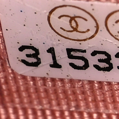 Chanel Lambskin Quilted Flap Card Holder Pink 8 of 9