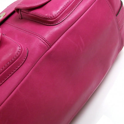 FASHIONPHILE COACHLeatherPEYTONLargeFuchsia12791 6 of 8