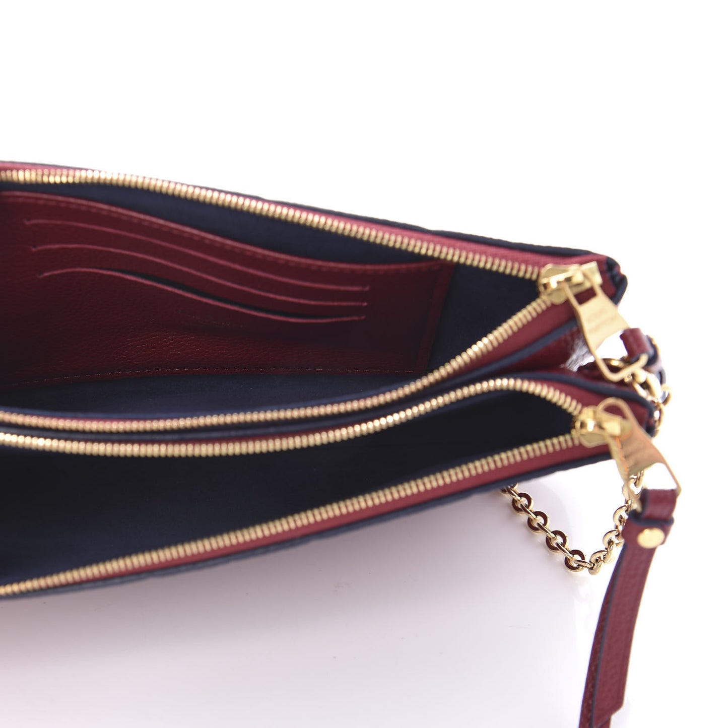 Empreinte Double Zip Pochette Cherry Berry
