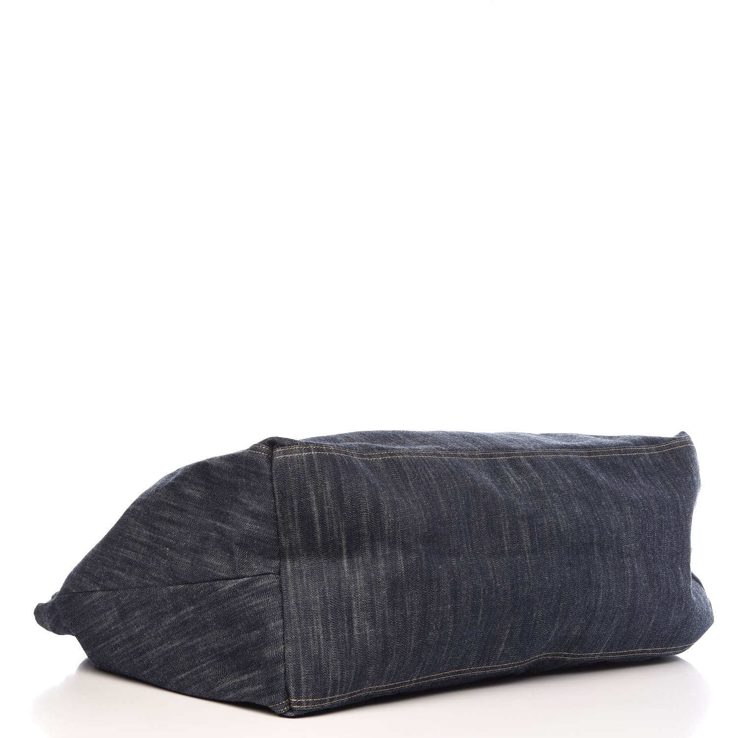 Chanel Denim XL Coco Cabas Tote Dark Blue 4 of 10