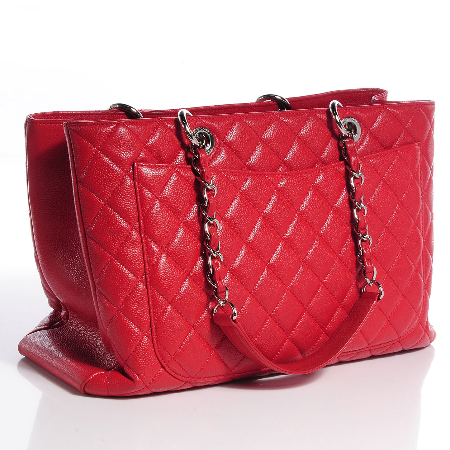 Caviar XL Grand Shopping Tote GST Red