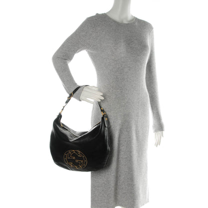 Gucci Calfskin Small Blondie Hobo Black 2 of 8