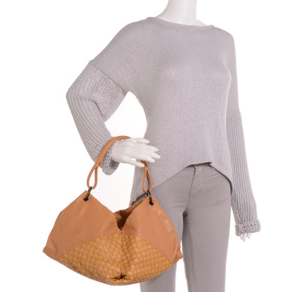 Bottega Veneta Nappa Intrecciato Aquilone Fortune Cookie Hobo Noce 2 of 8