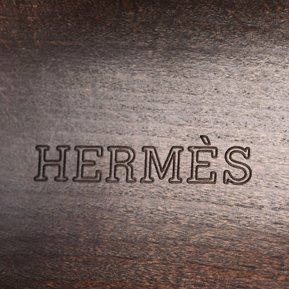 Hermes Glazed Calfskin Womens Klay Clog 40 Beige Naturel 9 of 11