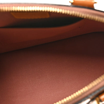 Louis Vuitton Vernis Alma BB Rose Velours 5 of 9