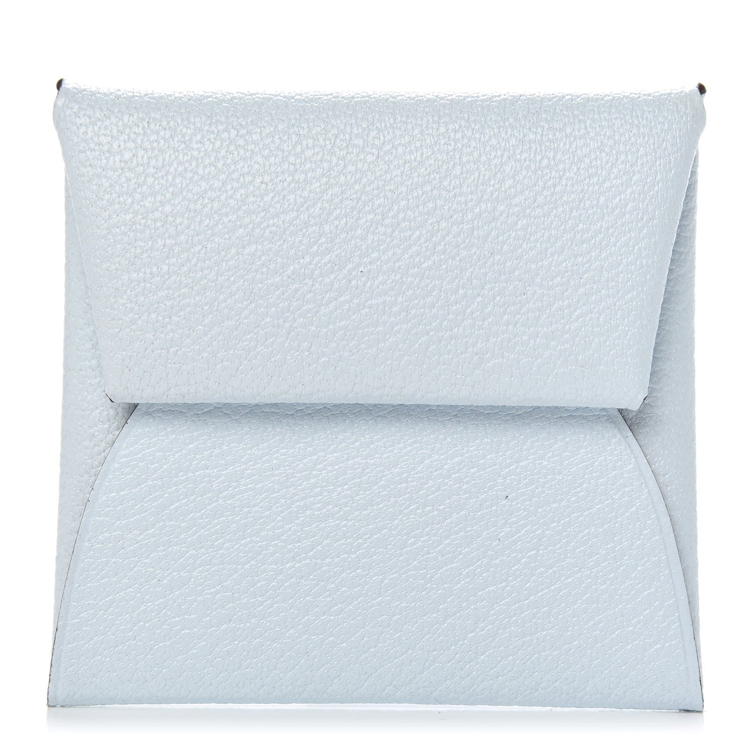 Hermes Chevre Mysore Bastia Verso Coin Purse Bleu Brume Brique 1 of 7