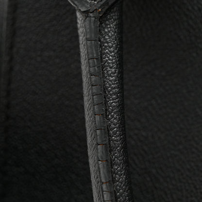 Burberry Soft Grain Calfskin Medium Buckle Tote Black 15 of 16