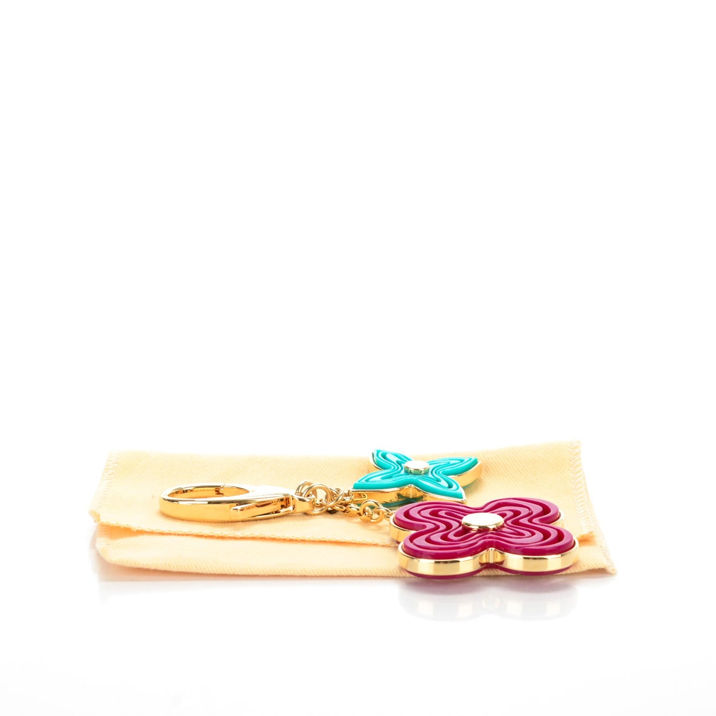 Resin Naif Bag Charm Grenadine