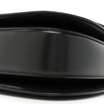 Gucci Boarded Dyana Lux Calfskin Web Monochrome Medium Bamboo 1947 Top Handle Bag Black 8 of 11