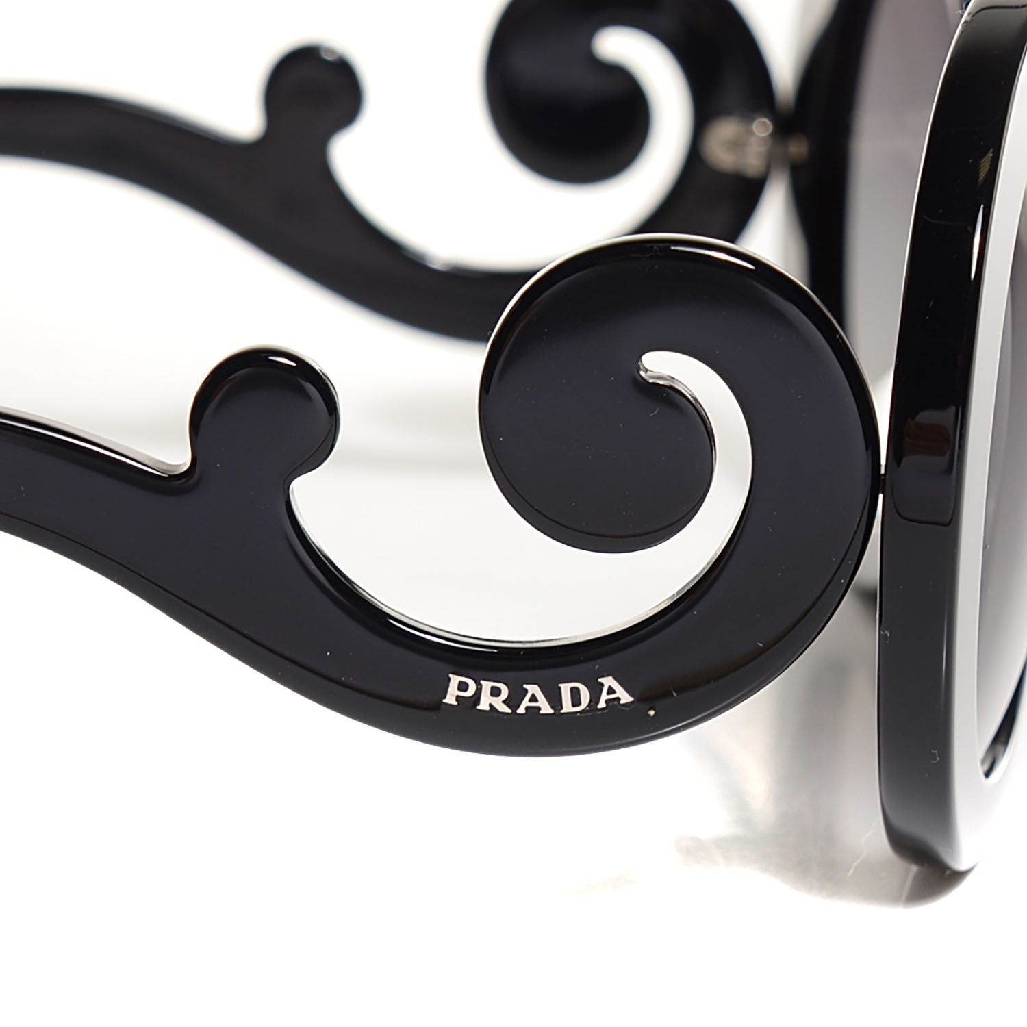 Prada Baroque Sunglasses SPR 27N Black 3 of 6