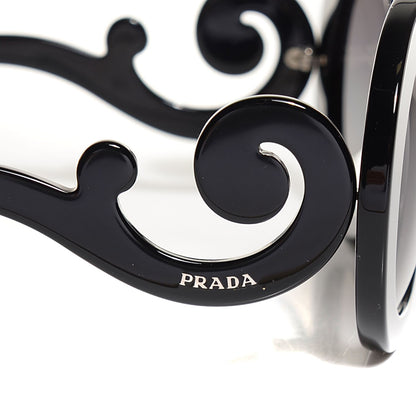 Prada Baroque Sunglasses SPR 27N Black 3 of 6