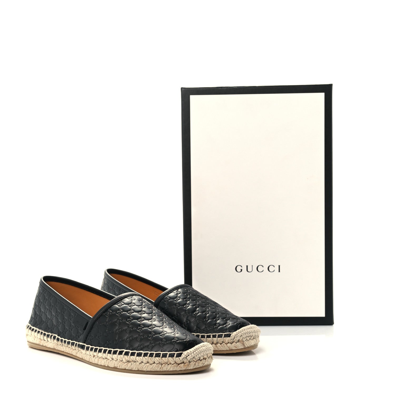Gucci Microguccissima Signature Espadrilles 38.5 Black 10 of 10