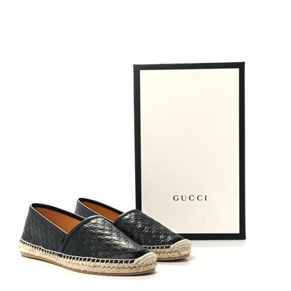 Gucci Microguccissima Signature Espadrilles 38.5 Black 10 of 10