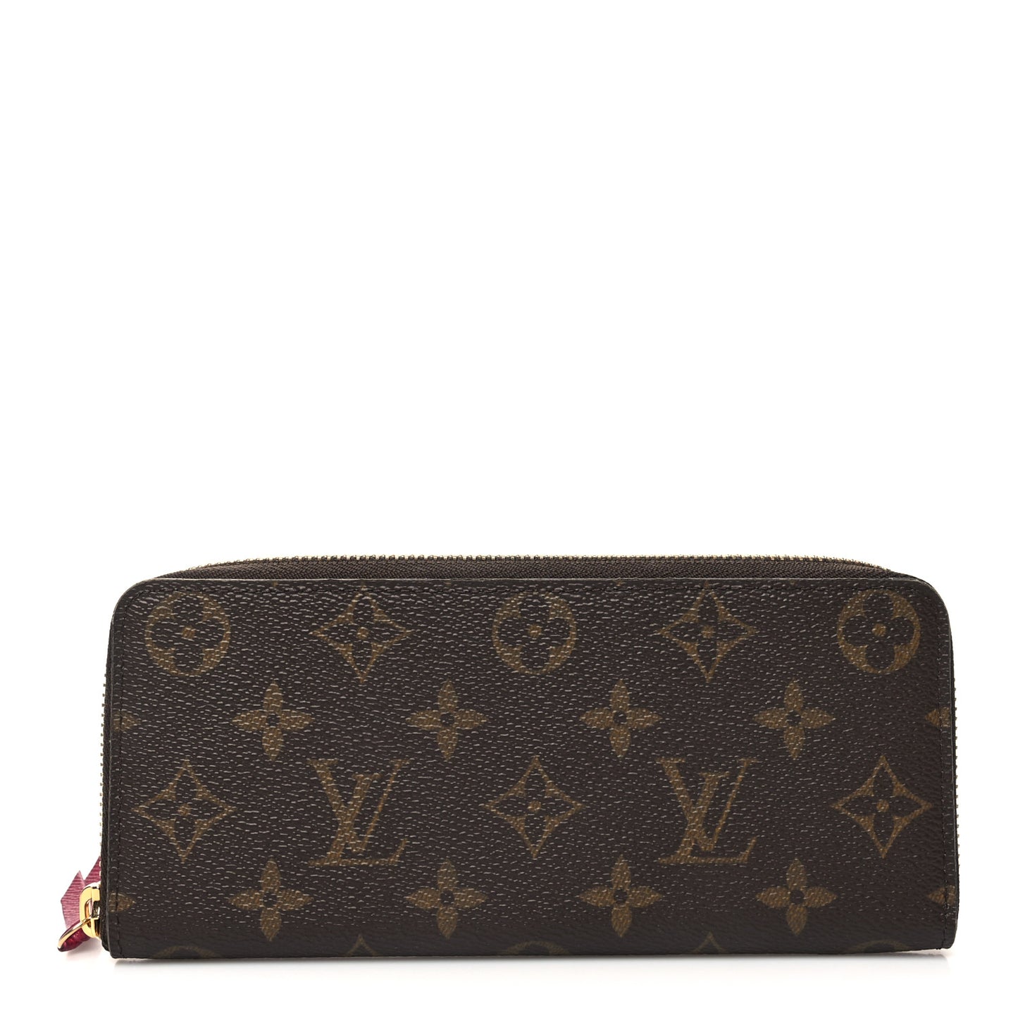 Monogram Clemence Wallet Fuchsia