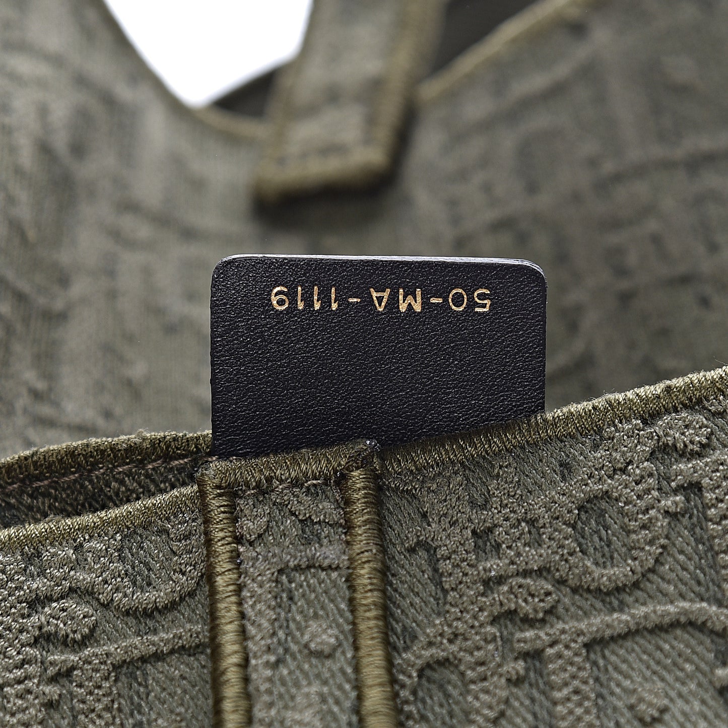 Oblique Saddle Belt Bag Green