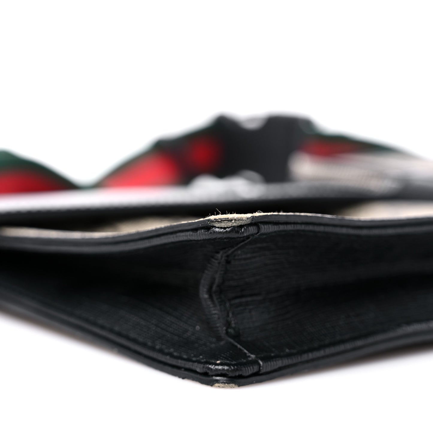 GG Supreme Monogram Web Belt Bag Black