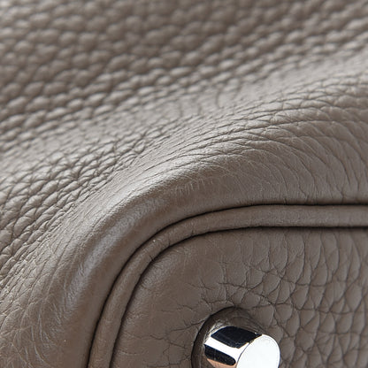 Hermes Taurillon Clemence Picotin Lock 18 PM Etoupe 10 of 10