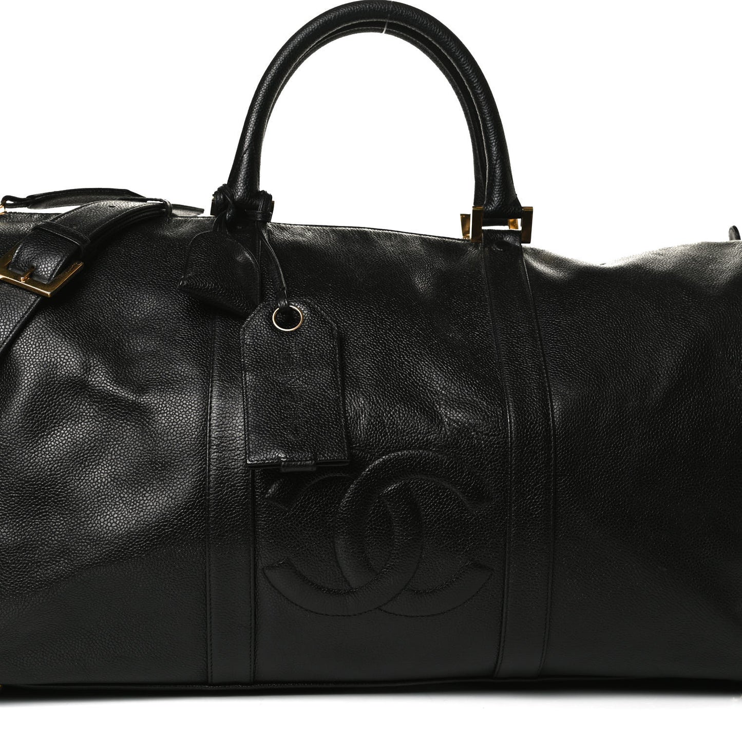 Caviar Timeless CC Duffel Bag Black