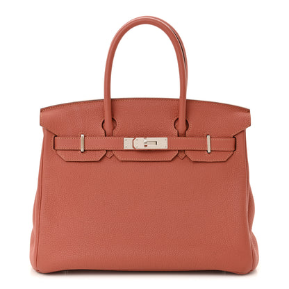 Hermes Togo Birkin 30 Rose Thé 1 of 18