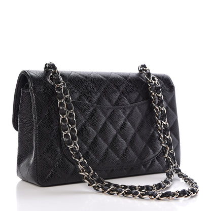Chanel Caviar Quilted Small Double Flap Black 3 of 13