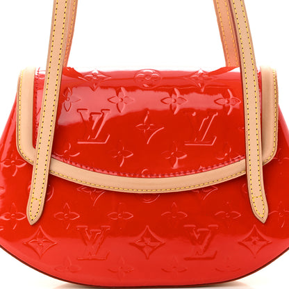 Louis Vuitton Vernis Biscayne Bay PM Rouge 8 of 14