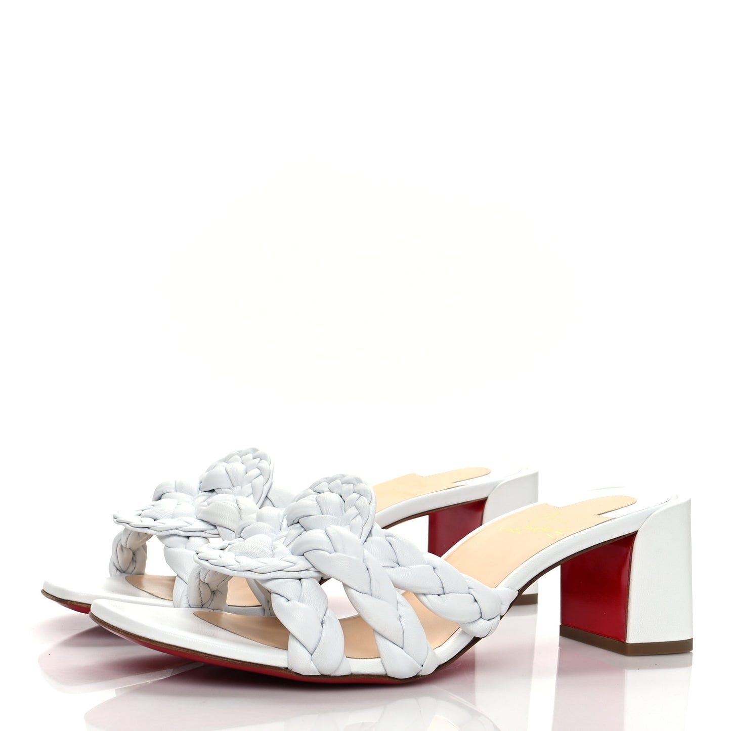 Nappa Marmela Mules 41 Bianco