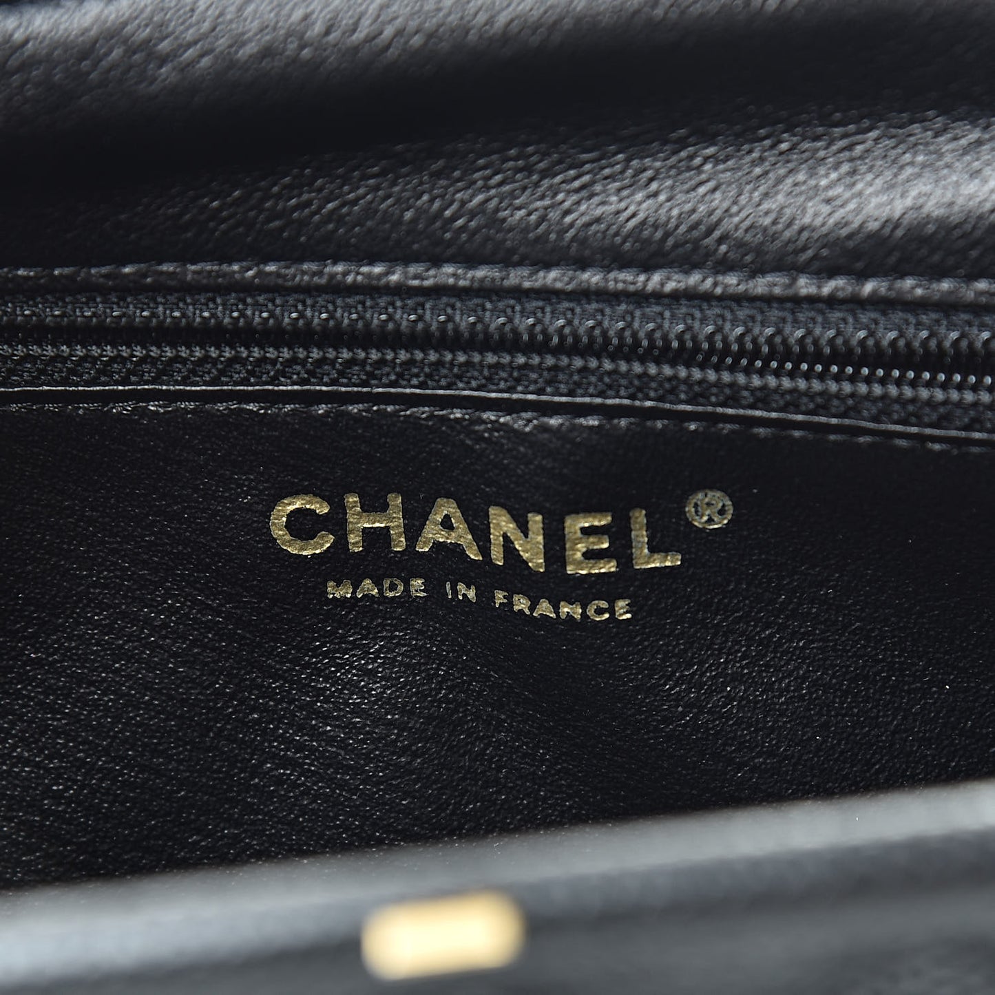 Caviar Quilted Timeless Clutch Black