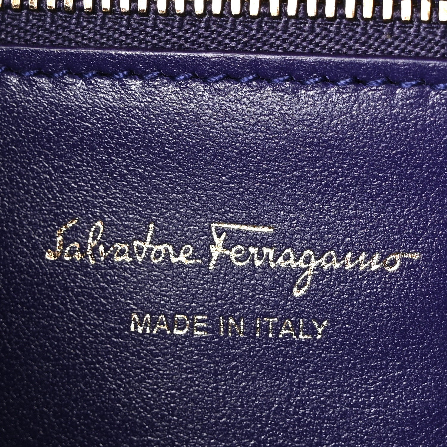 Salvatore Ferragamo Calfskin Joanne Crossbody Purple 1766736