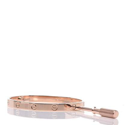 Cartier 18K Pink Gold LOVE Bracelet 19 4 of 7