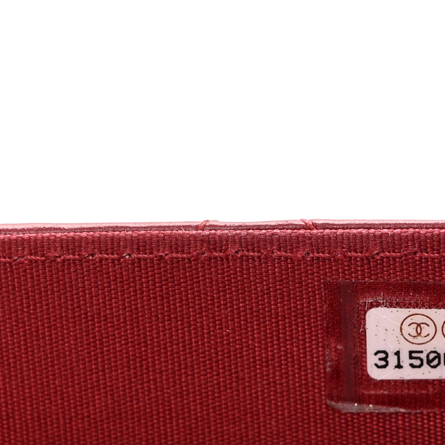 Calfskin Quilted Perfect Fit Coin Purse With Chain Burgundy