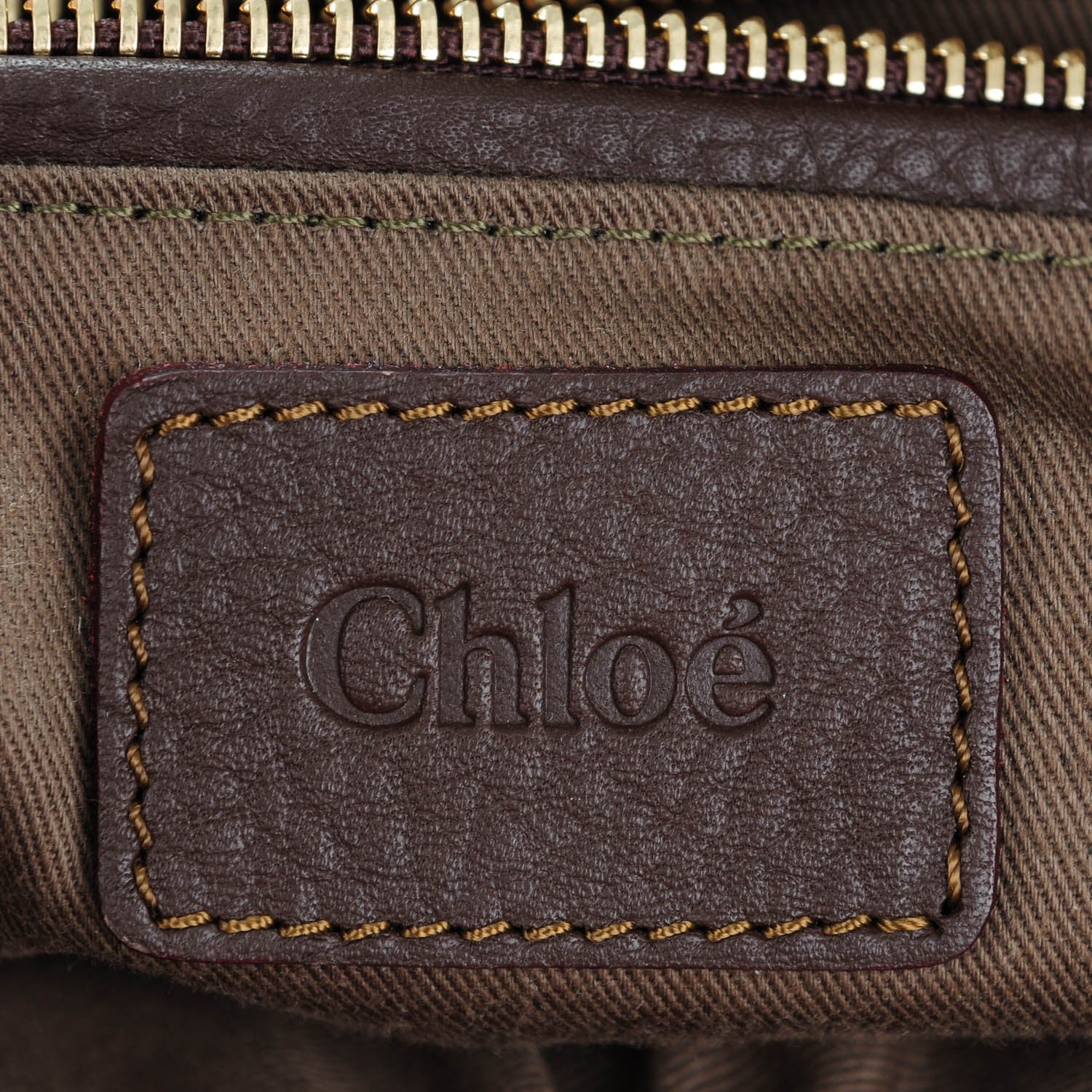Chloe Calfskin Large Marcie Satchel Truffle 6 of 8