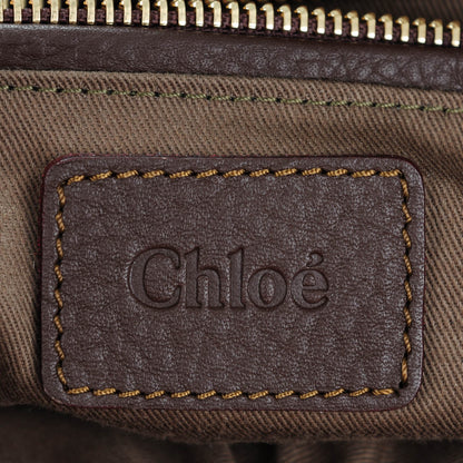 Chloe Calfskin Large Marcie Satchel Truffle 6 of 8