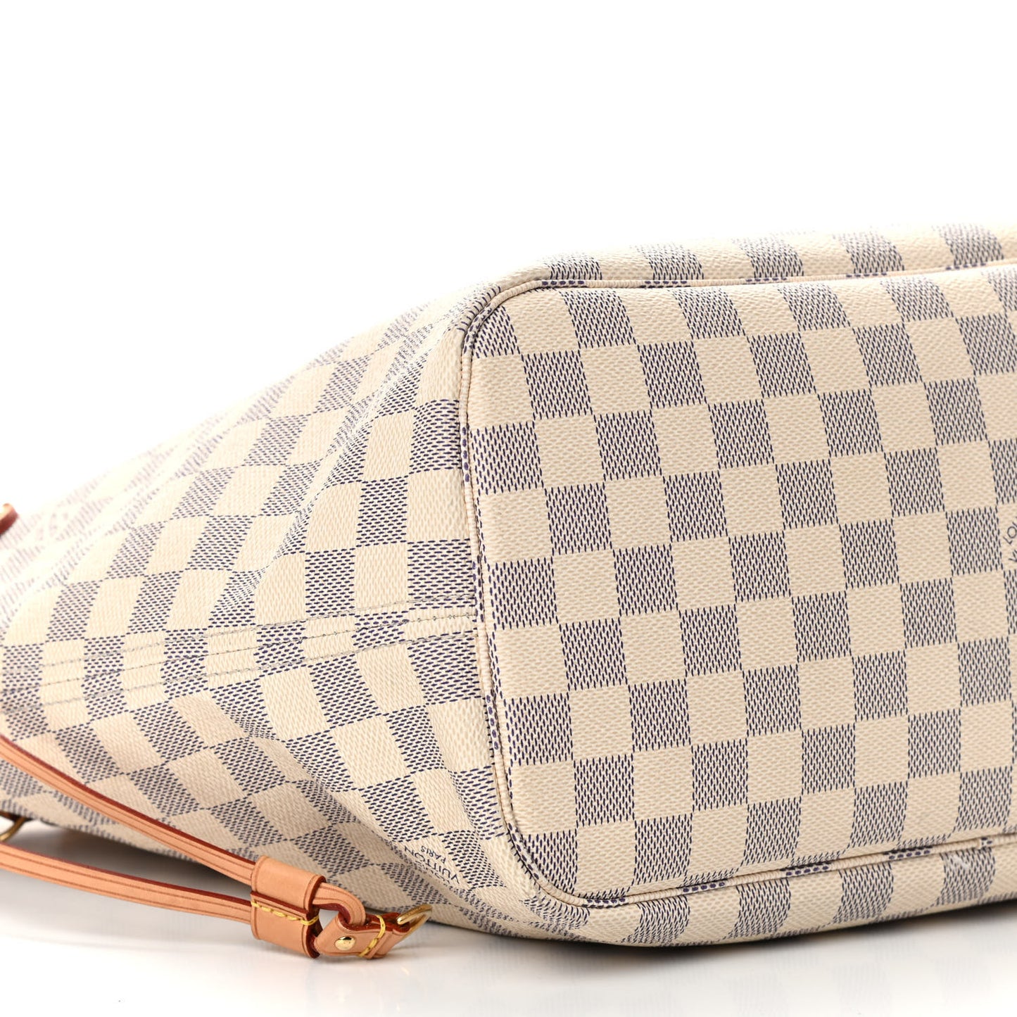 Damier Azur Neo Neverfull MM Rose Ballerine