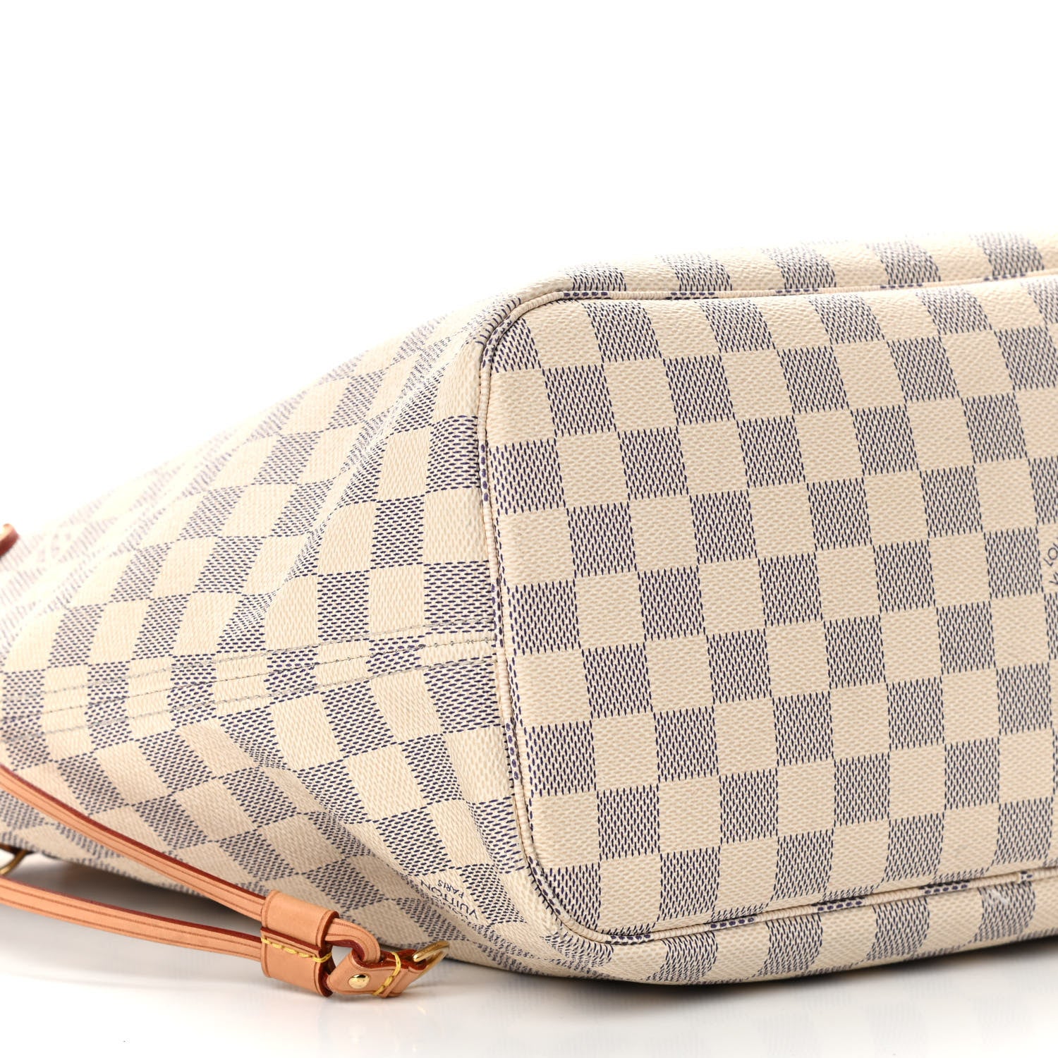 Louis Vuitton Damier Azur Neo Neverfull MM Rose Ballerine 9 of 13