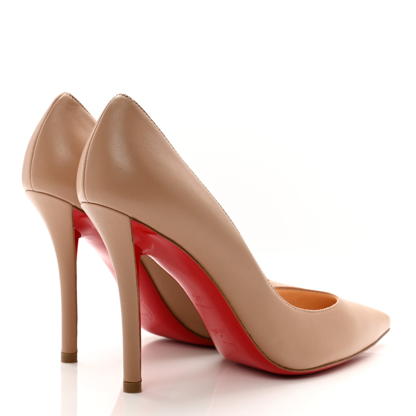 Nappa Apostrophy 100 Pumps 36.5 Nude