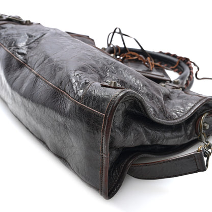 Balenciaga Agneau Classic Hardware City Cigare Fonce 10 of 10