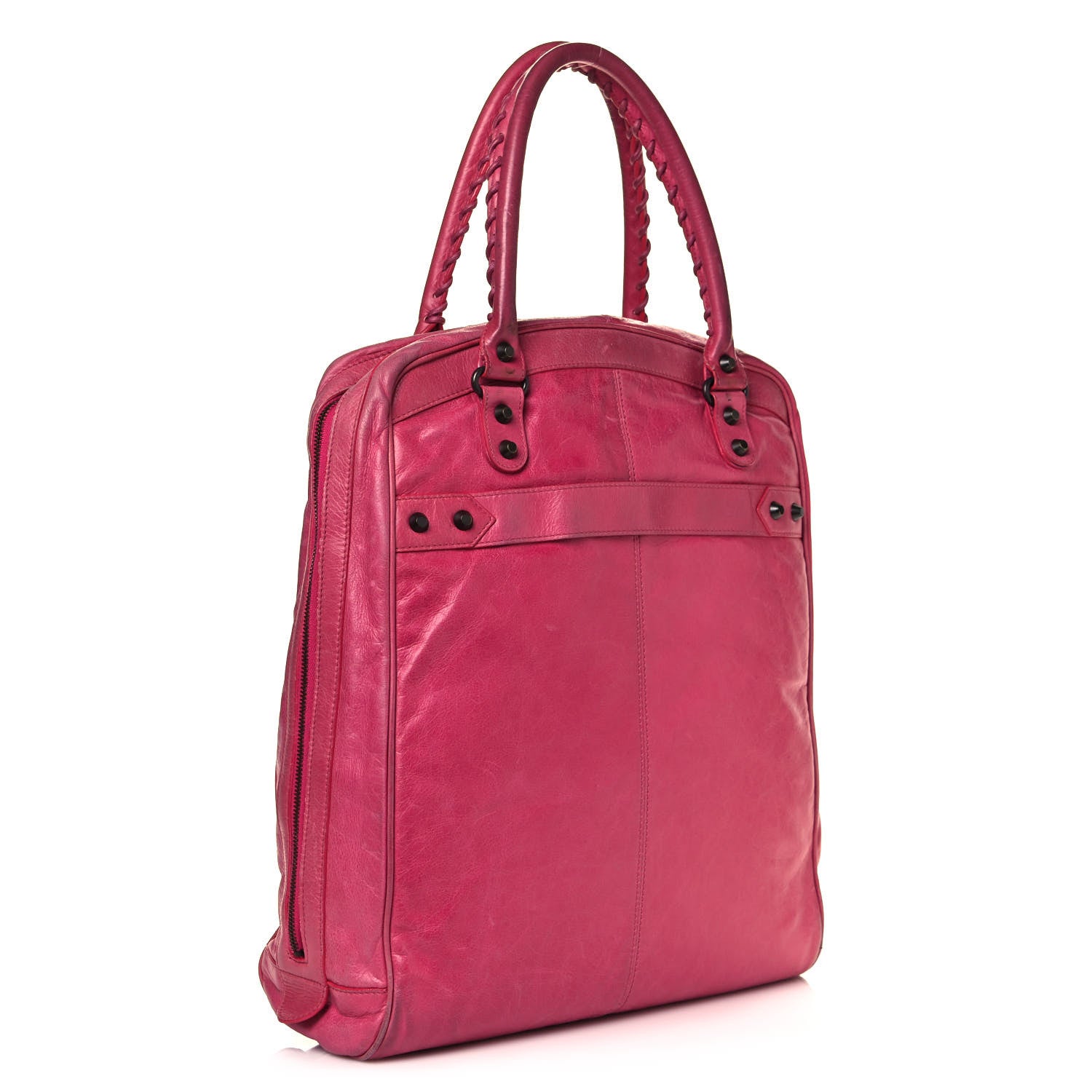 Balenciaga Agneau Classic Hardware Day Hobo Rose Hortensia 3 of 22